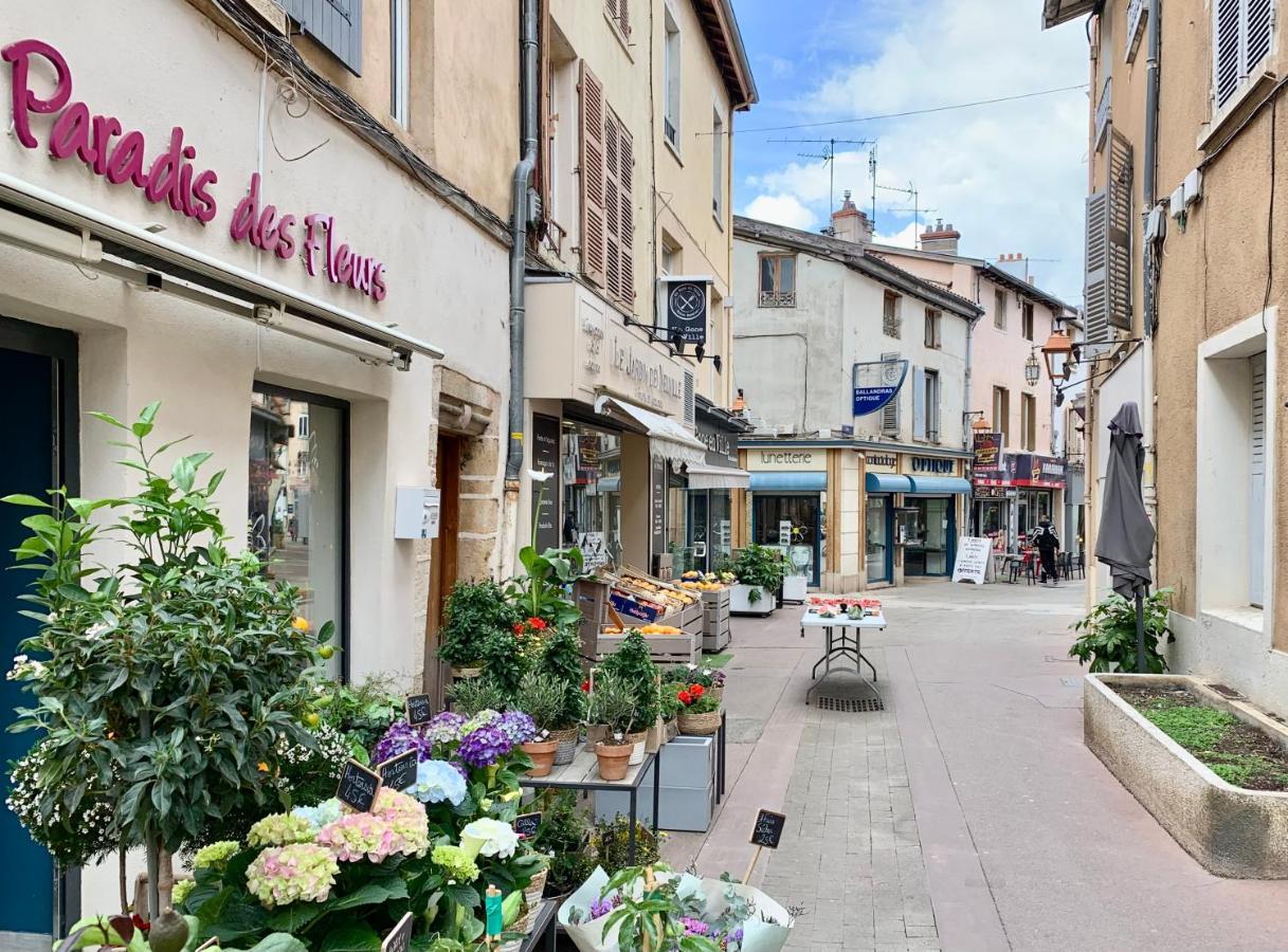 Charmant Appartement Au Coeur De Neuville - Lyon A 20Mn Exterior foto