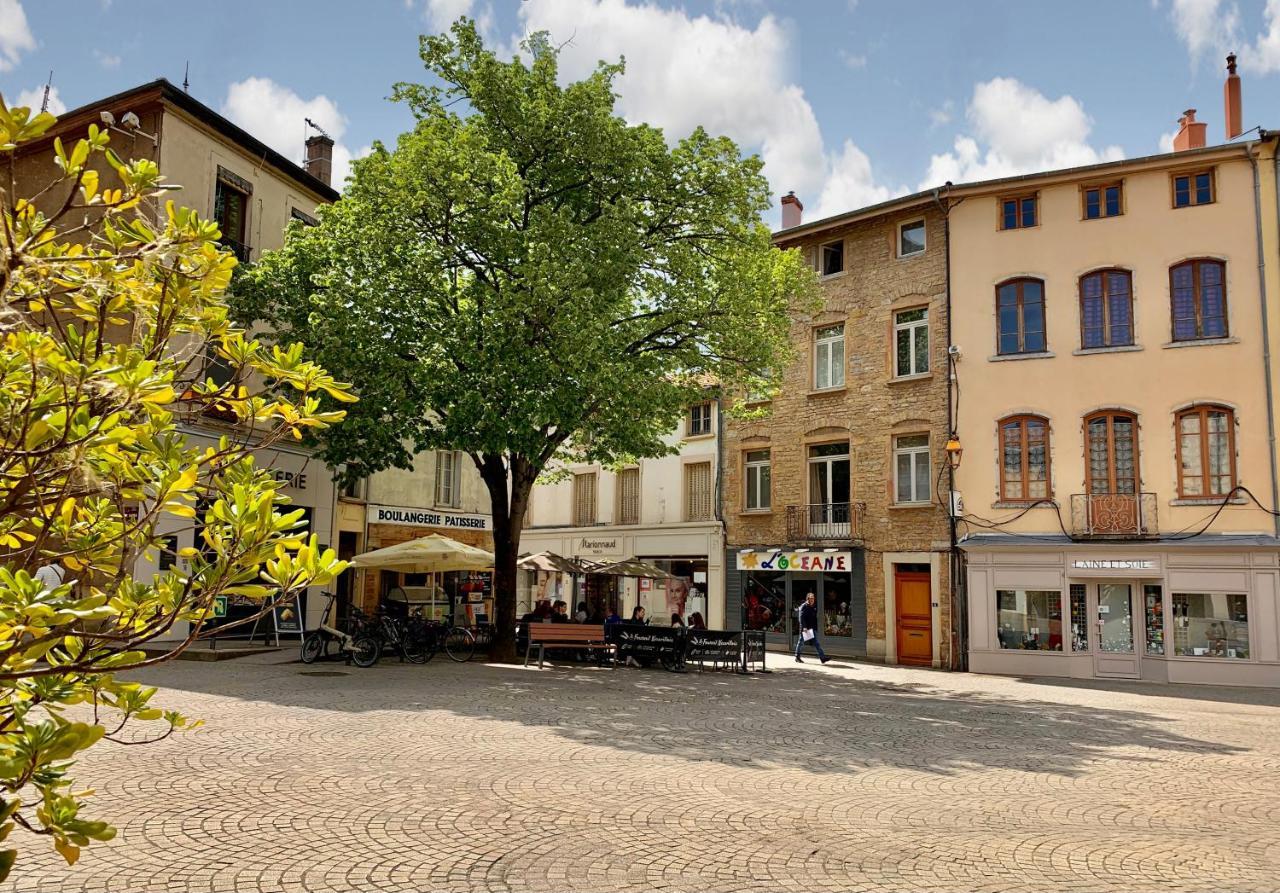 Charmant Appartement Au Coeur De Neuville - Lyon A 20Mn Exterior foto